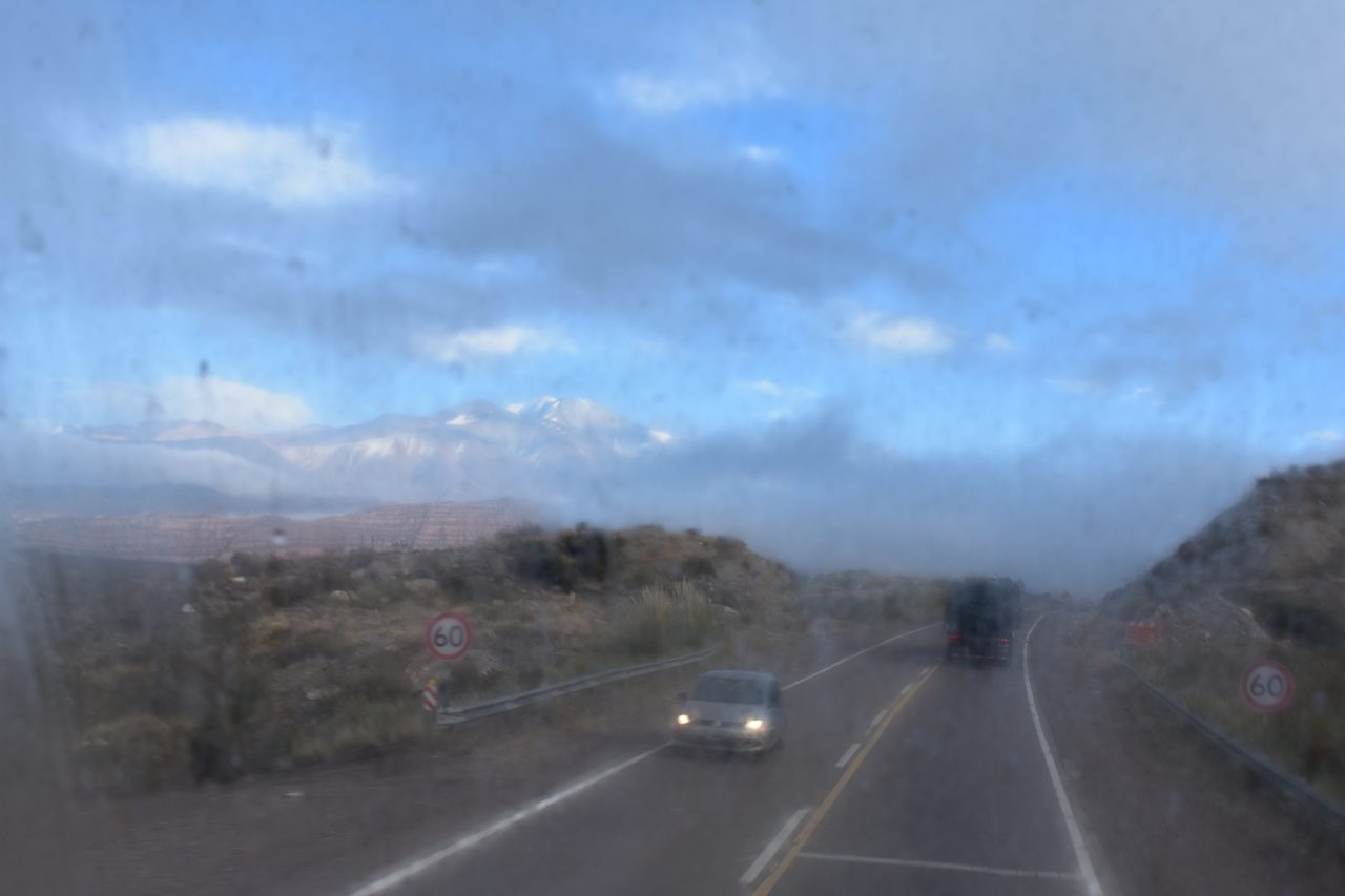 Paso Internacional Los Libertadores - A bus journey from Mendoza to Santiago