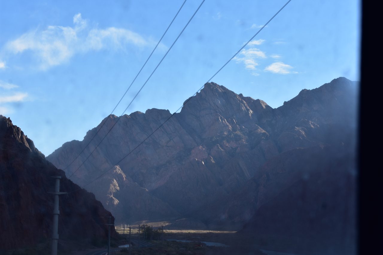 Paso Internacional Los Libertadores - A bus journey from Mendoza to Santiago