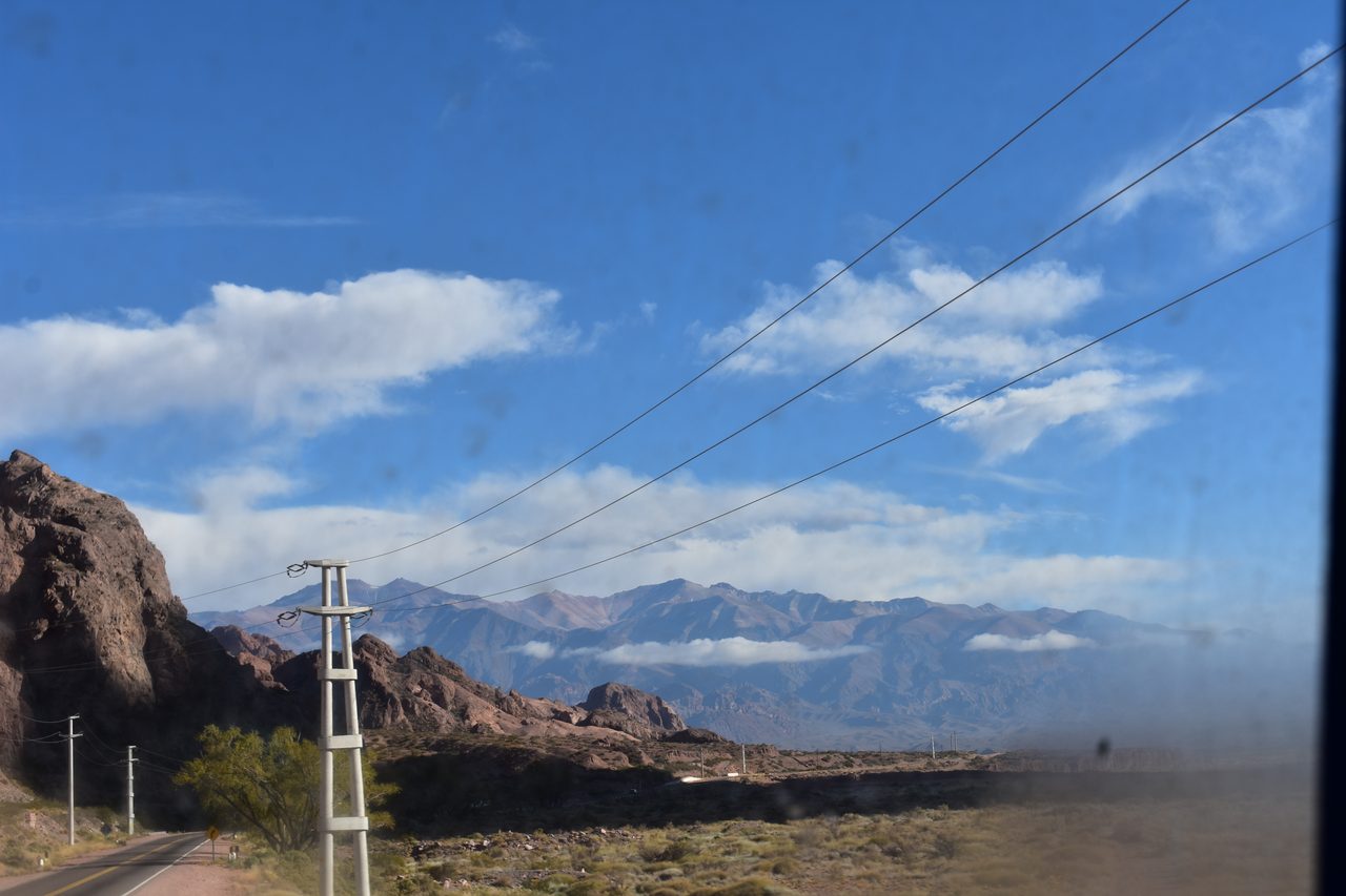 Paso Internacional Los Libertadores - A bus journey from Mendoza to Santiago