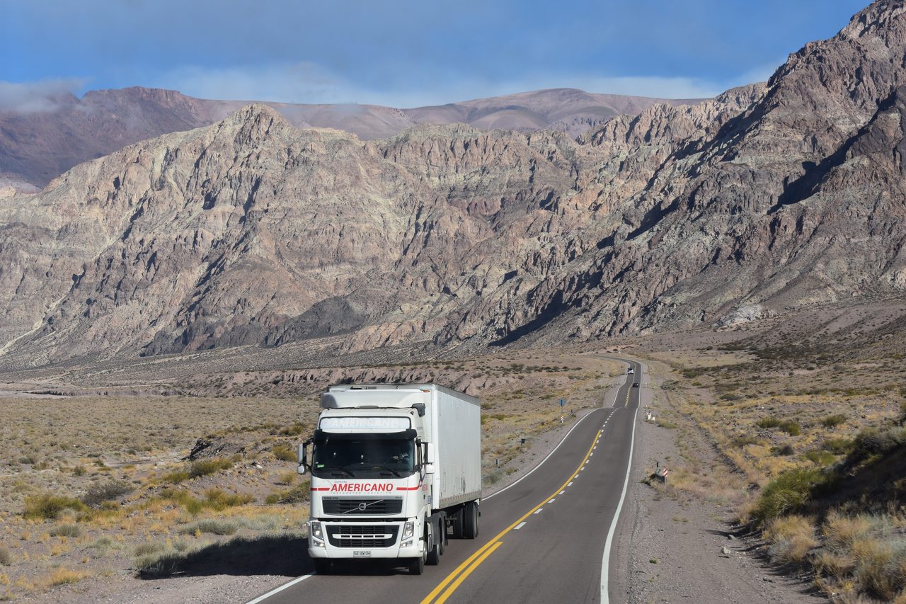 Paso Internacional Los Libertadores - A bus journey from Mendoza to Santiago
