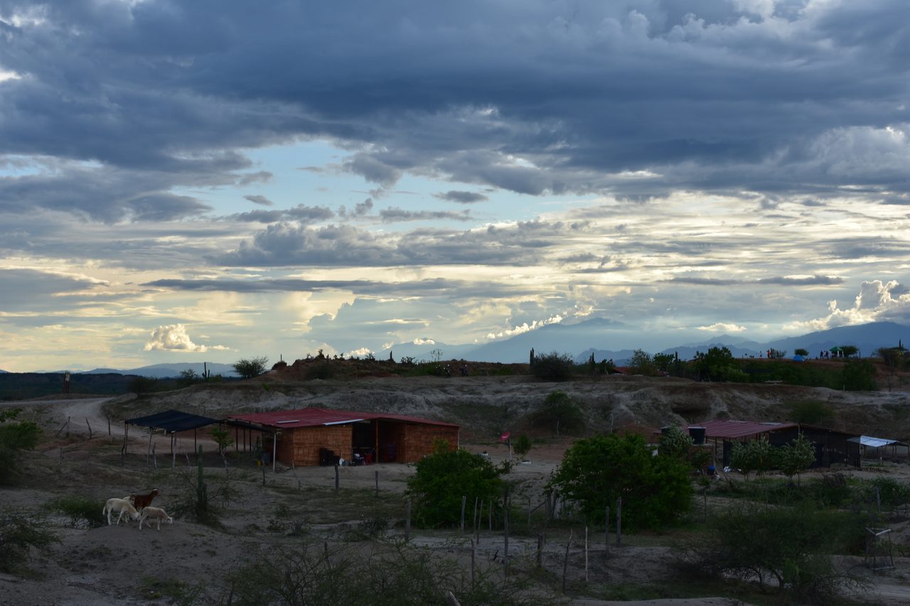 Sleeping in a Hammock in the Tatacoa Desert, Colombia