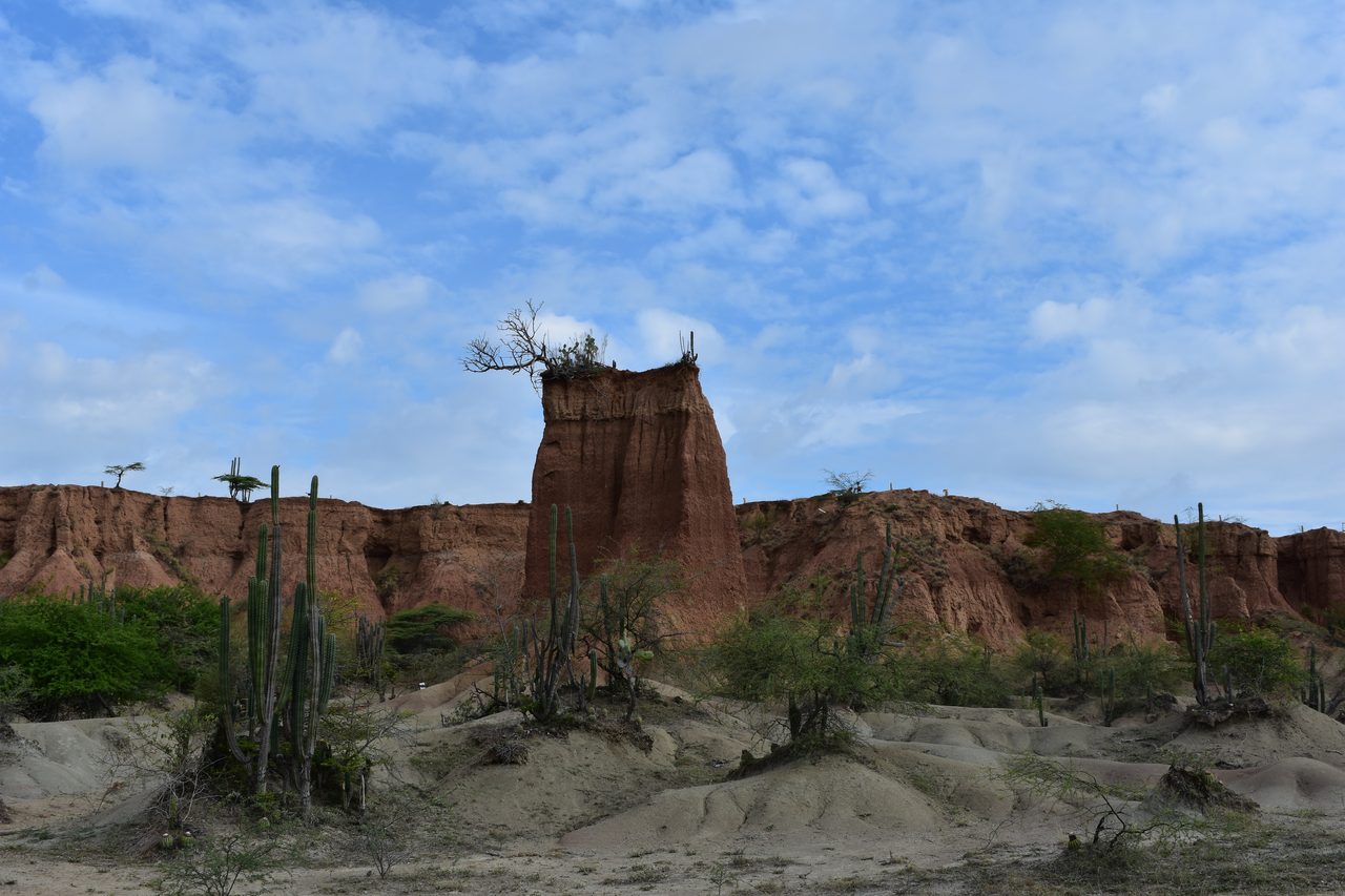 Sleeping in a Hammock in the Tatacoa Desert, Colombia