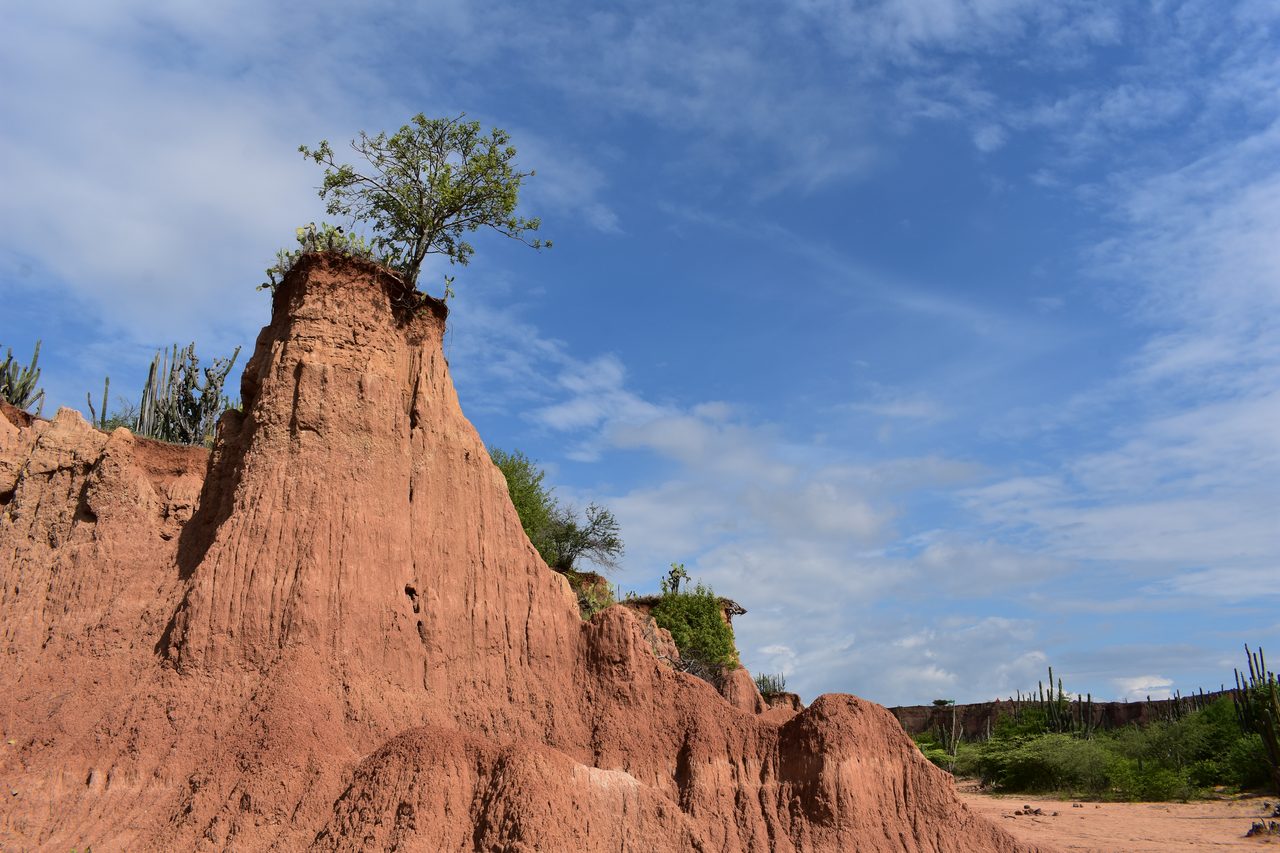 Sleeping in a Hammock in the Tatacoa Desert, Colombia