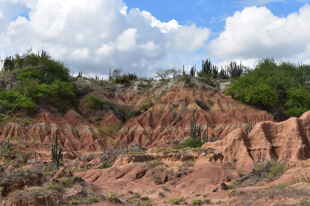 Sleeping in a Hammock in the Tatacoa Desert, Colombia