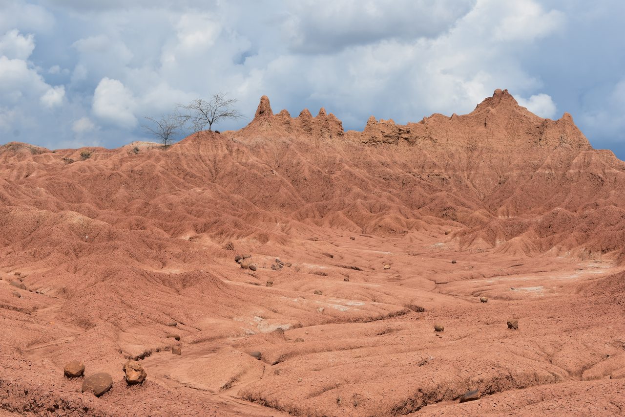 Sleeping in a Hammock in the Tatacoa Desert, Colombia