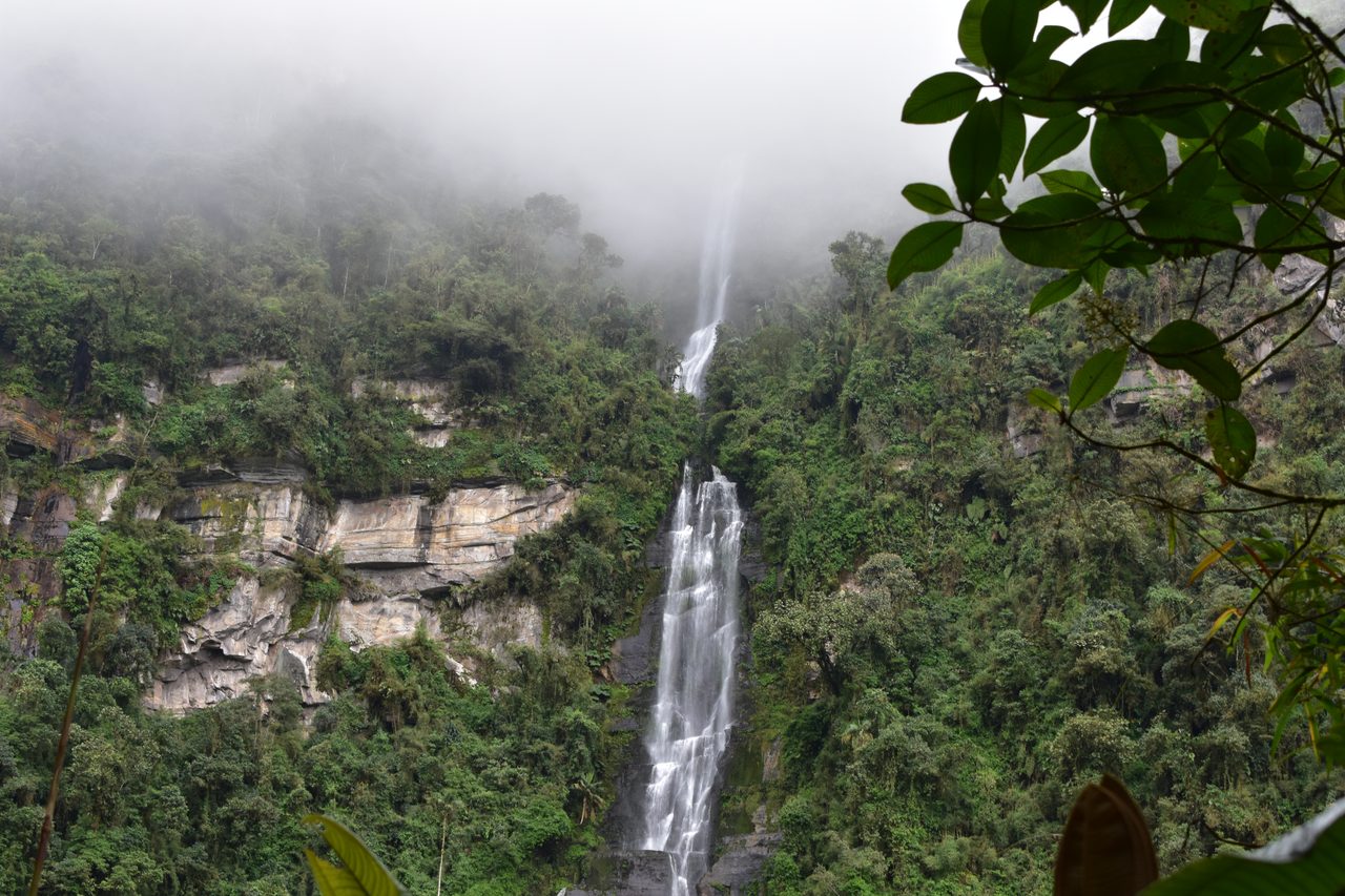 Trek to La Chorrera, Colombia's Highest Waterfall