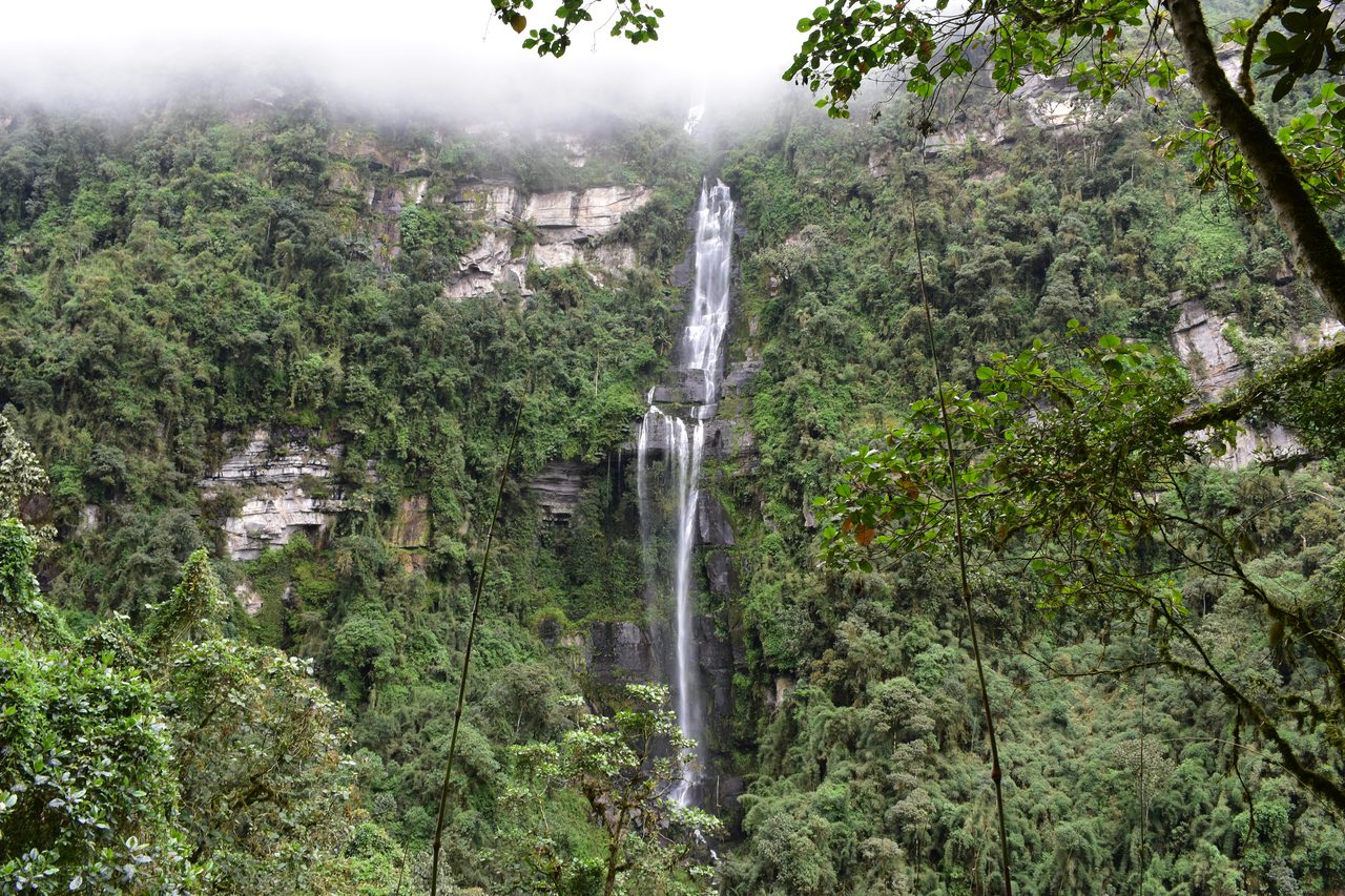 Trek to La Chorrera, Colombia's Highest Waterfall