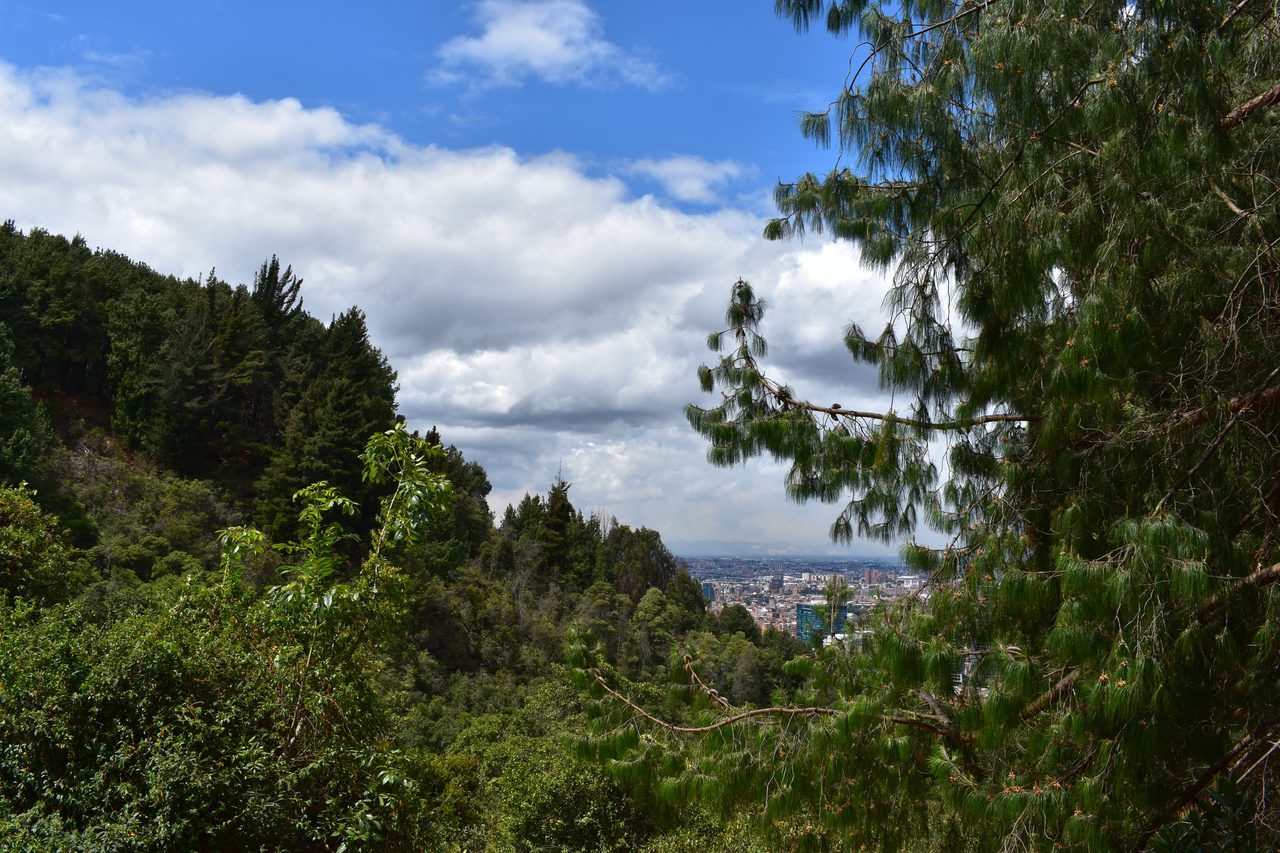 Take the short hike up to the Mirador Aguadora on a weekend morning, Usaquén, Bogotá