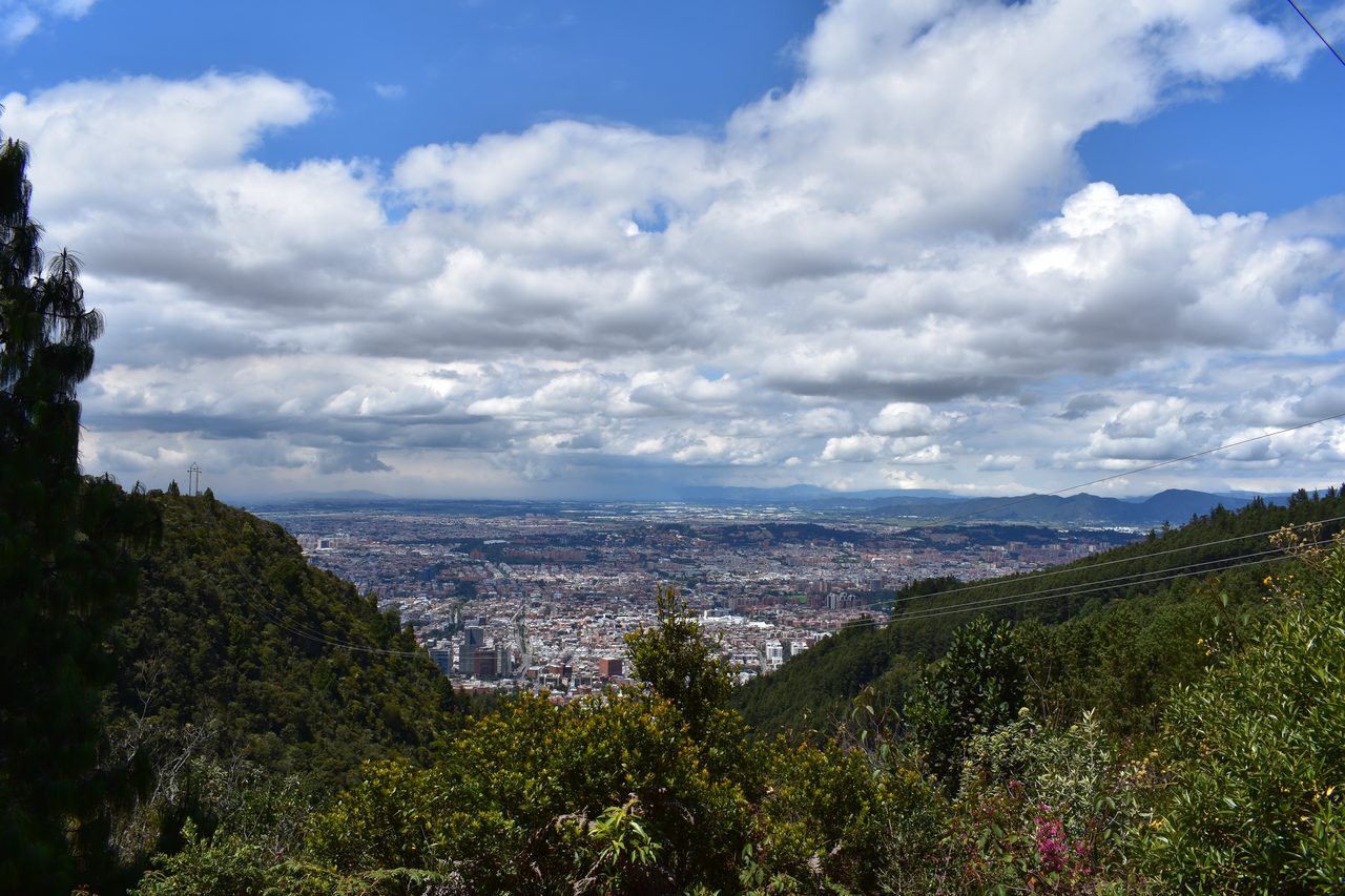 Take the short hike up to the Mirador Aguadora on a weekend morning, Usaquén, Bogotá
