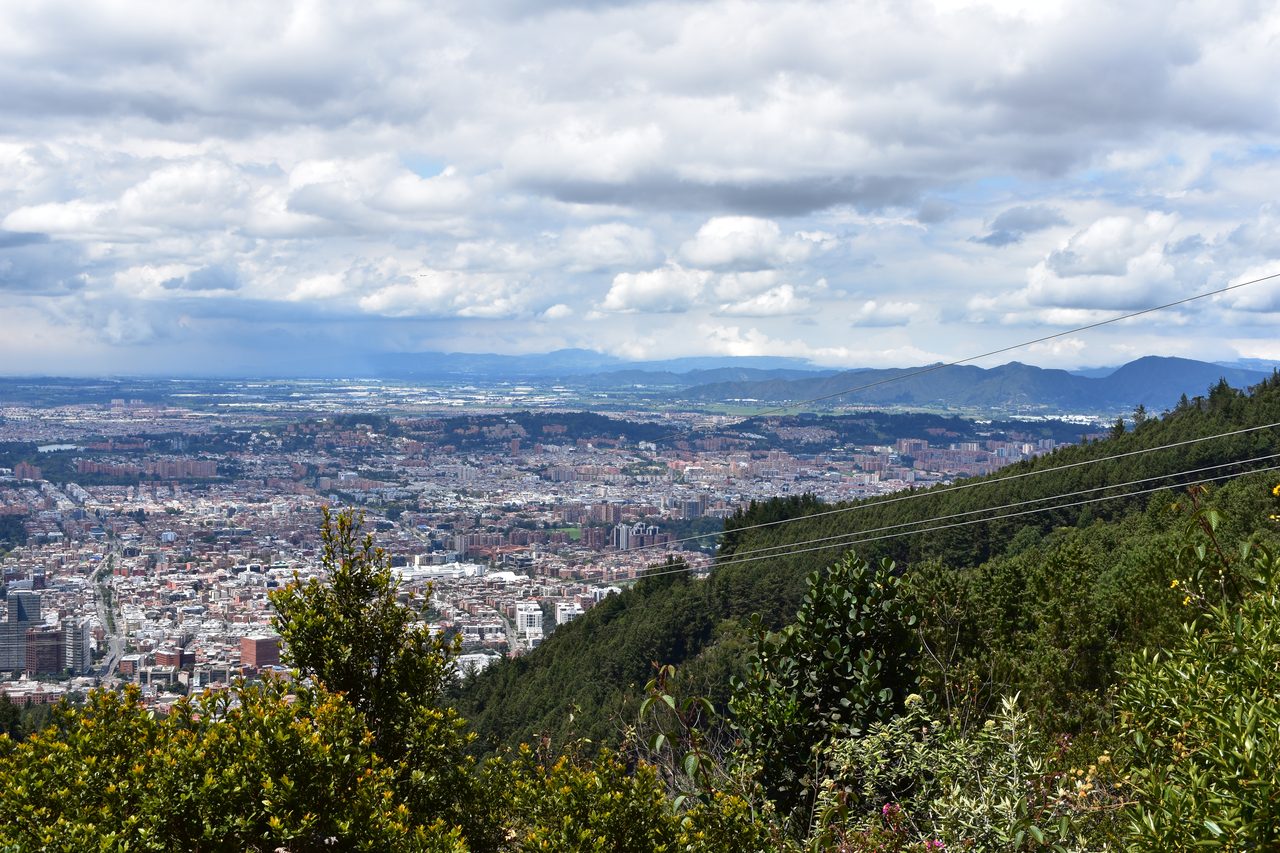 Take the short hike up to the Mirador Aguadora on a weekend morning, Usaquén, Bogotá
