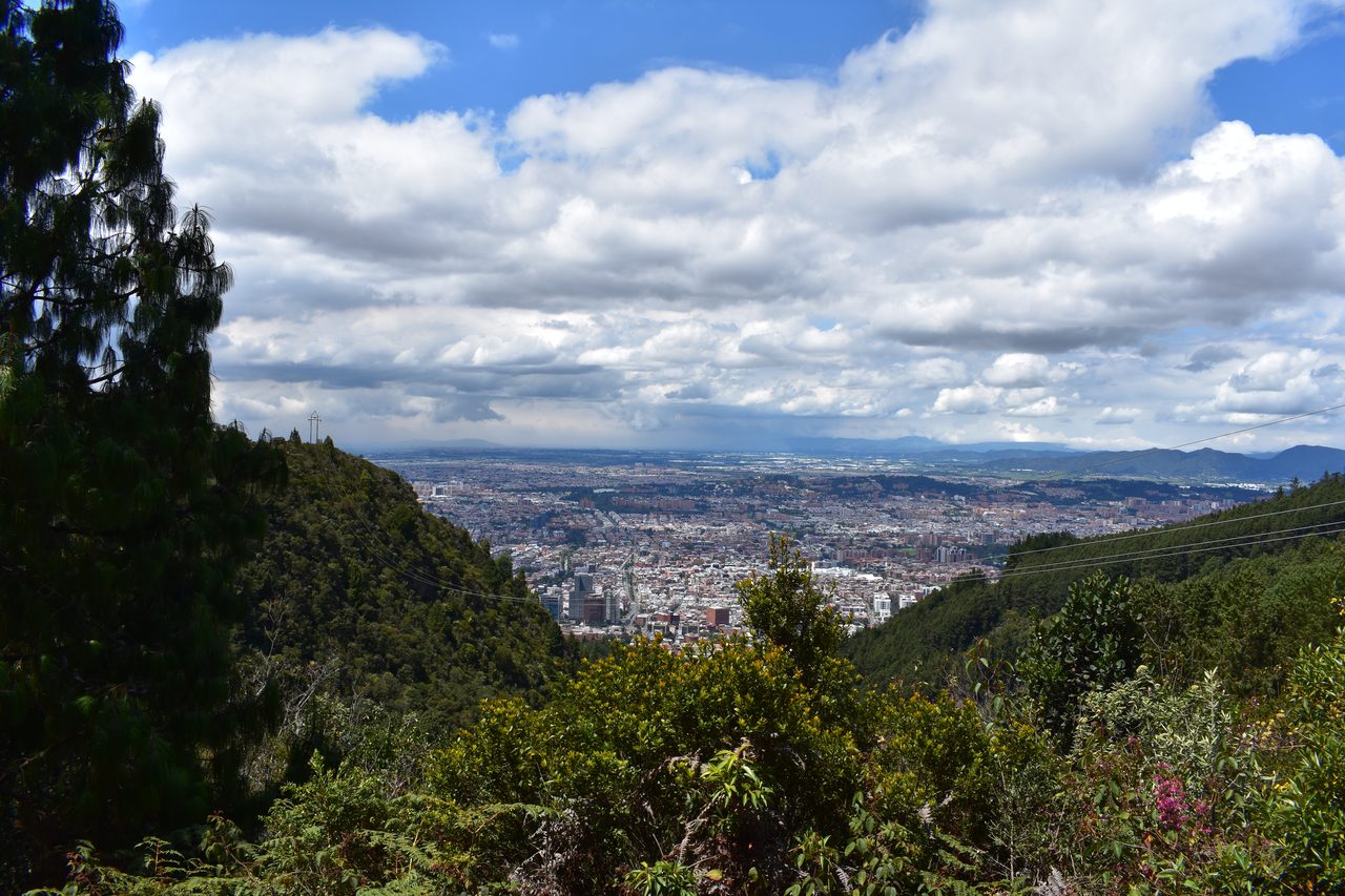 Take the short hike up to the Mirador Aguadora on a weekend morning, Usaquén, Bogotá