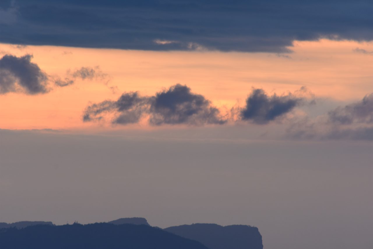 Experience the Sunset Behind the Andes from Cerro de Monserrate with Panoramic Views of Bogotá
