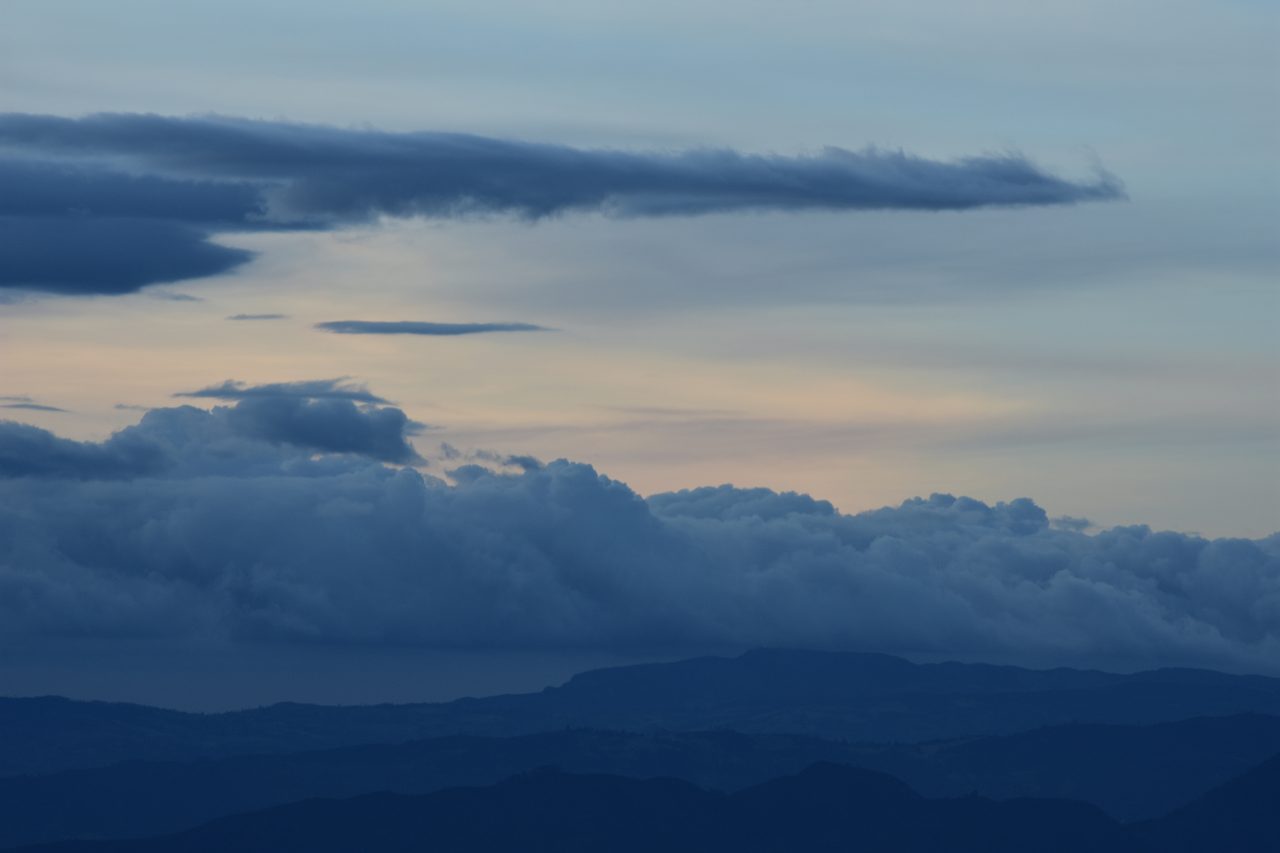 Experience the Sunset Behind the Andes from Cerro de Monserrate with Panoramic Views of Bogotá