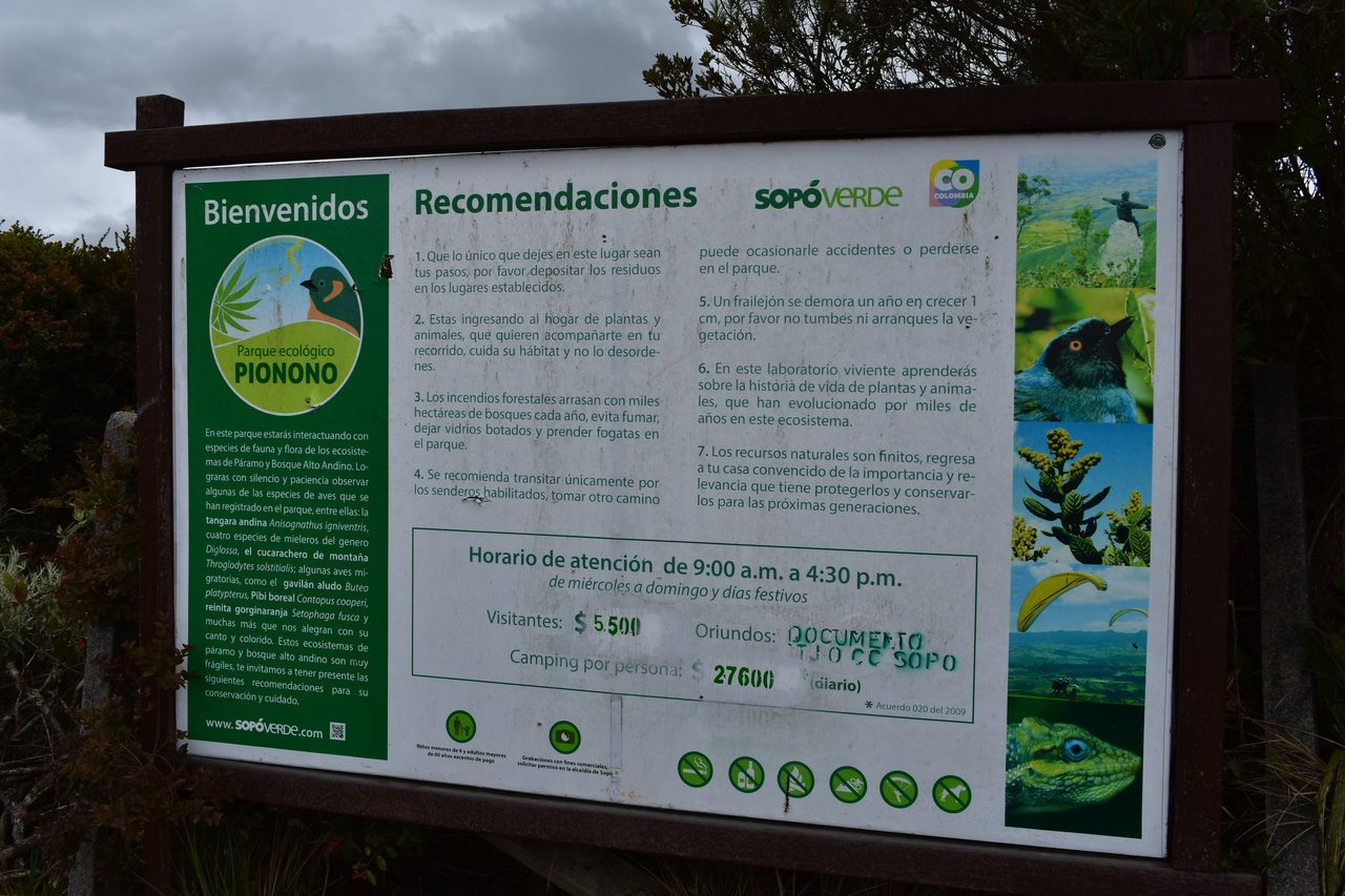 Enjoy the Stunning Tranquil Views Hiking Around Pionono Park, Bogotá